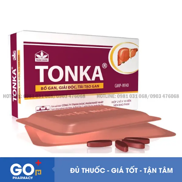 Giải độc gan Nhất Nhất 20 viên